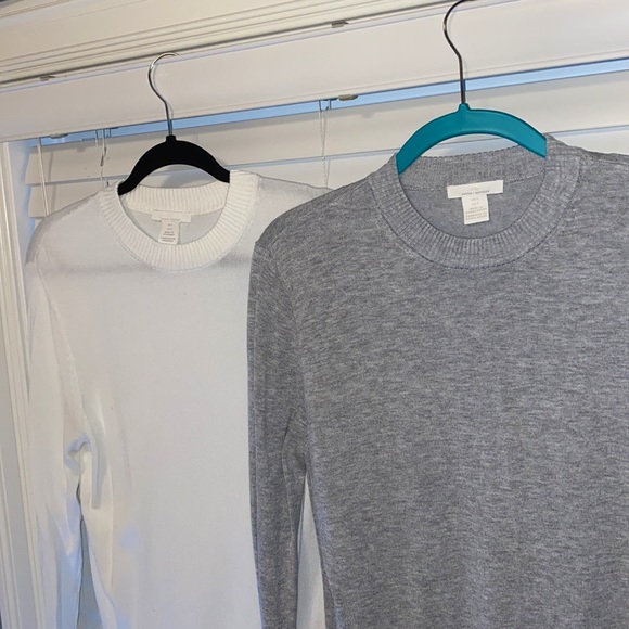 TWO FOR ONE H&M LONG SLEEVE SHIRTS/SWEATERS - Picture 2 of 7